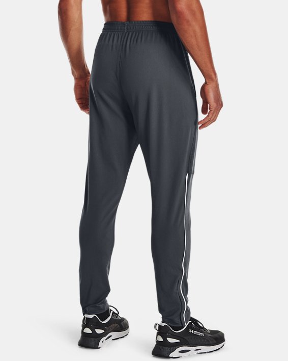 Men's UA Pique Track Pants, Gray, pdpMainDesktop image number 2